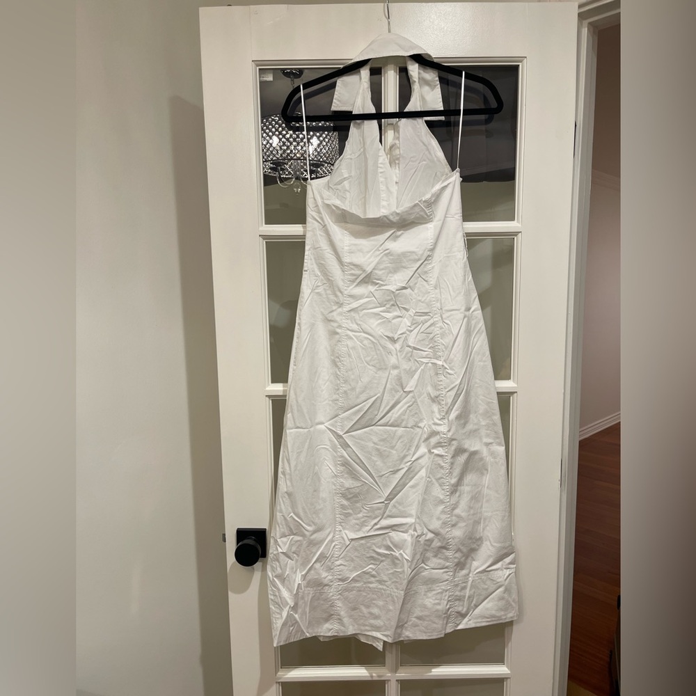 Zara Halter White Dress - Picture 2 of 3